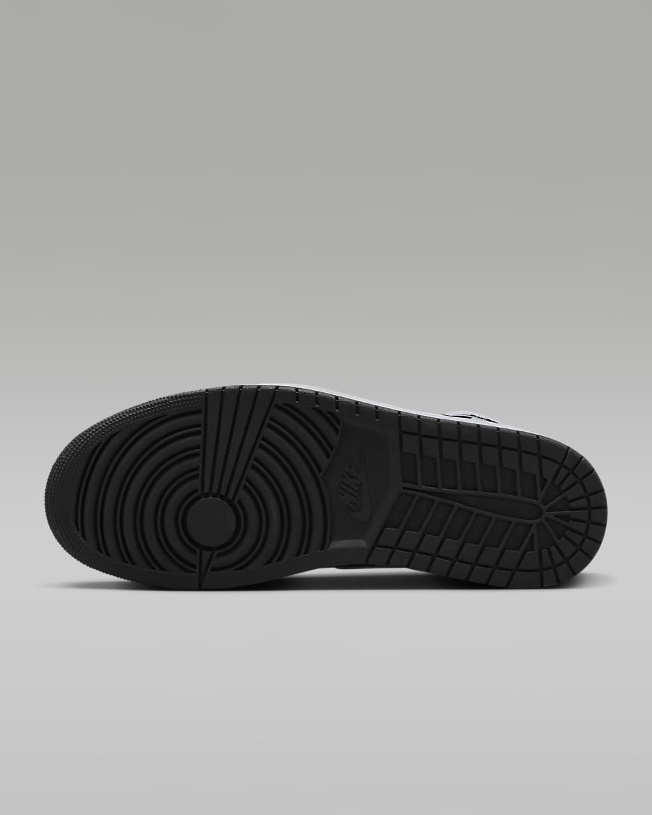 Jordan 1 black with white bottom online